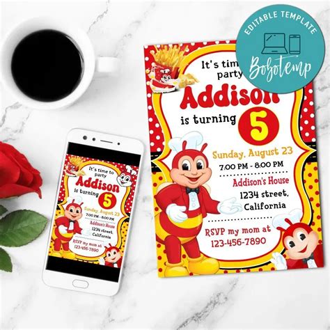 71,490+ Free Templates for 'Jollibee birthday template'.